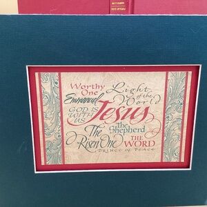 Picture of the names of Jesus